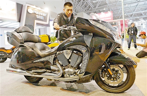 第十二屆中國摩博會在重慶開幕 50余款車型首度發(fā)布